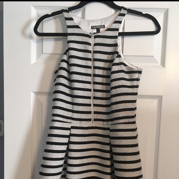 Black & White Express Skater Dress - Picture 2 of 5